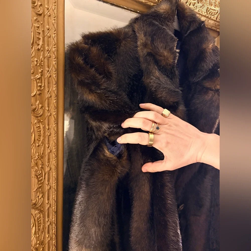 J. Crew Collection Topcoat in Faux Mink - Picture 7 of 13